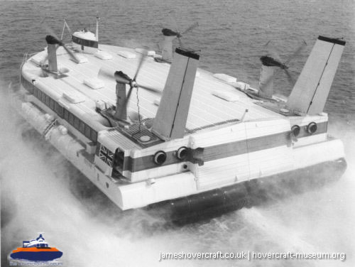SRN4 prototype GH-2007 -  (credit: The <a href='http://www.hovercraft-museum.org/' target='_blank'>Hovercraft Museum Trust</a>).